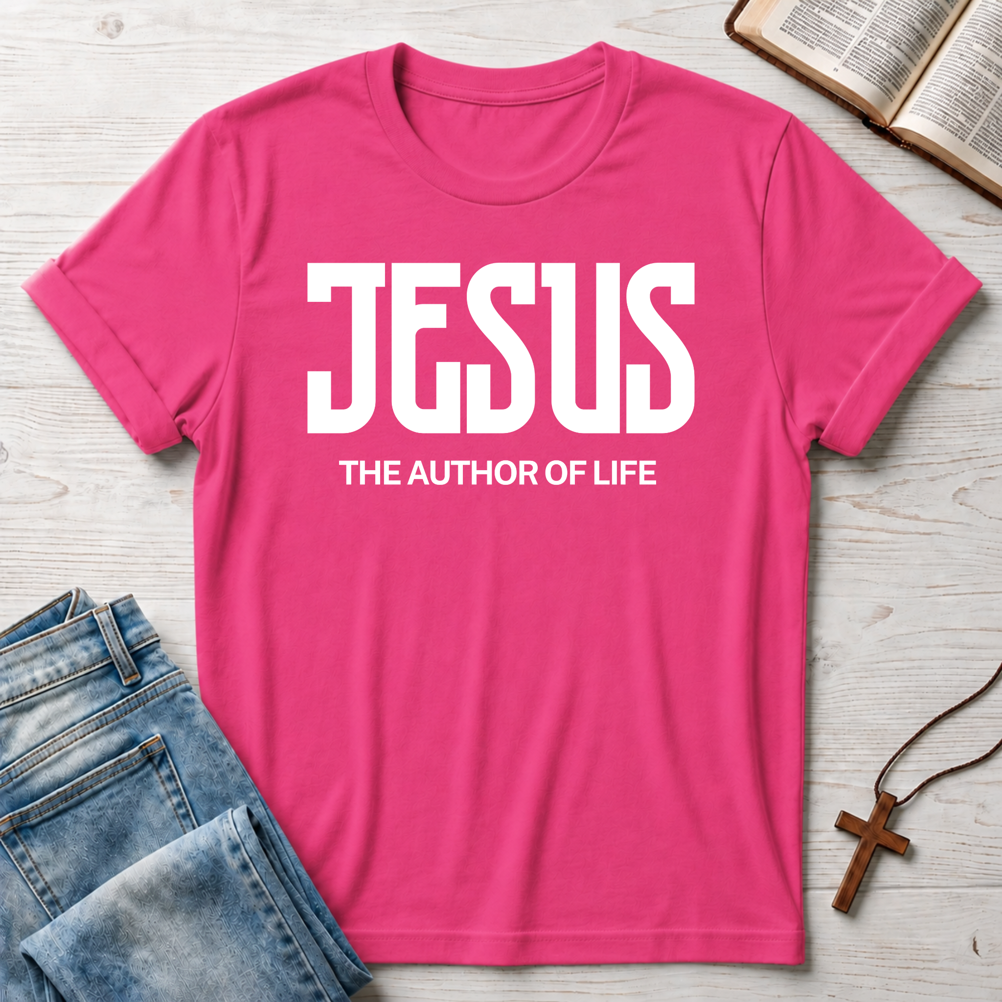 Jesus: The Author of Life T-Shirt