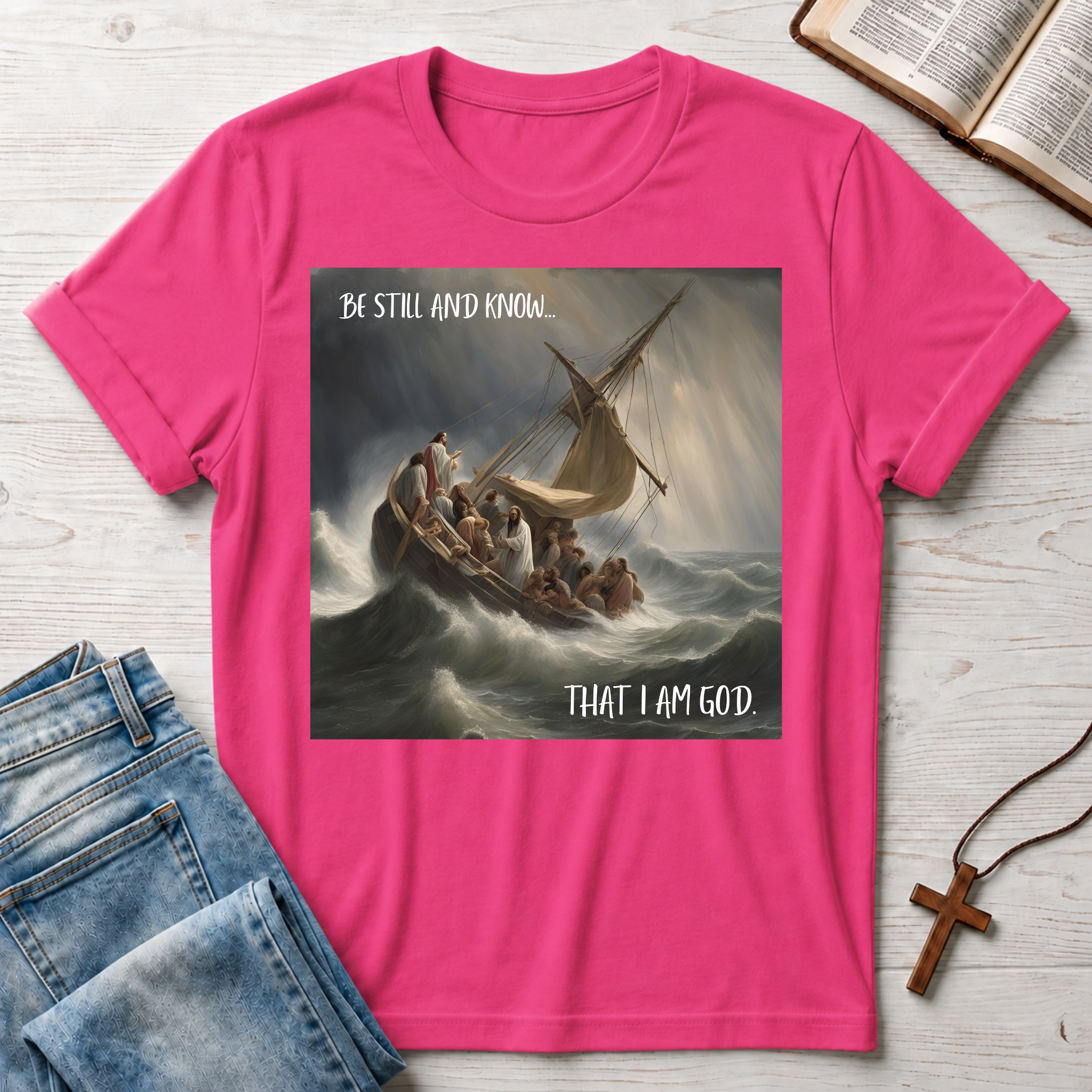 That I Am God Boat T-Shirt