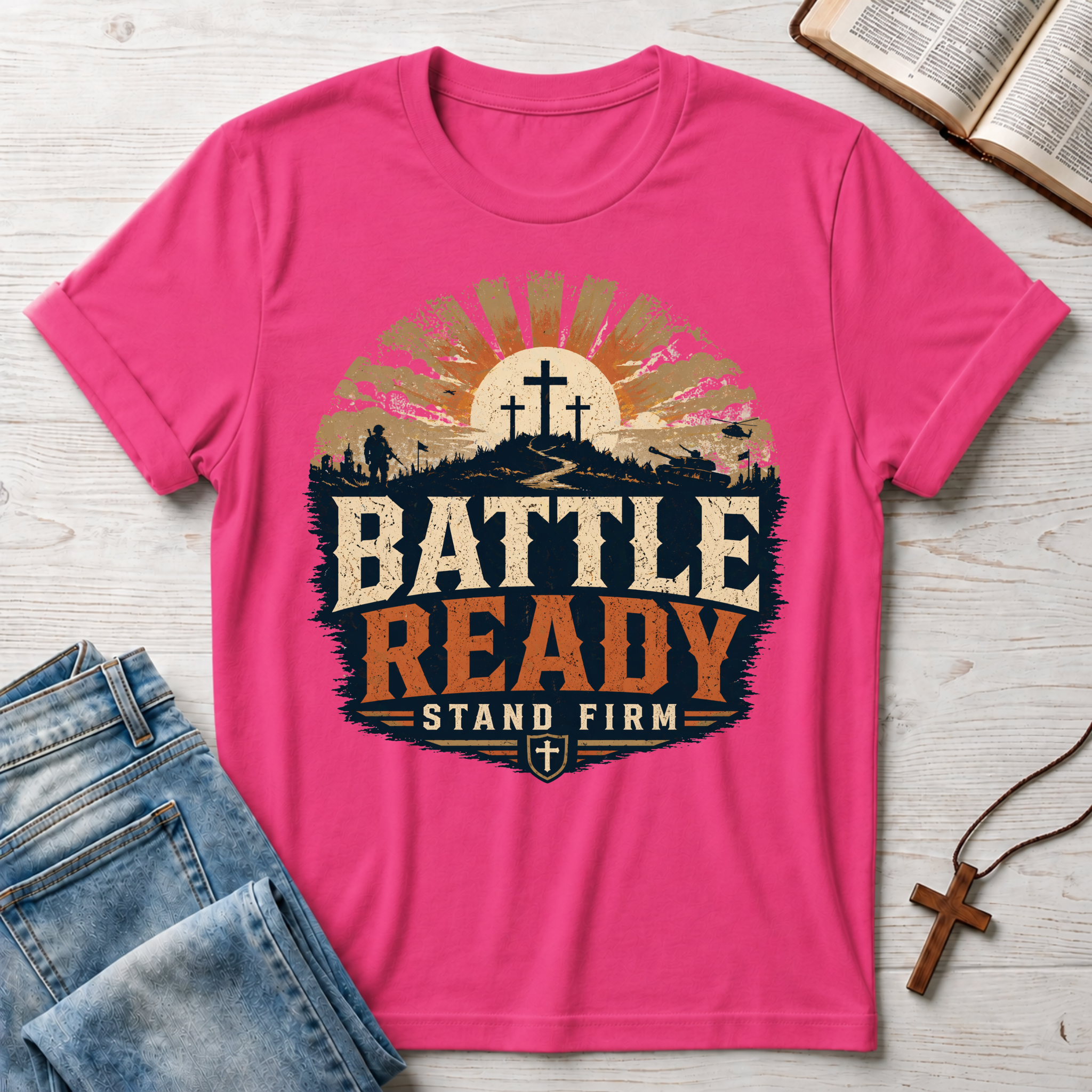 Battle Ready: Stand Firm T-Shirt
