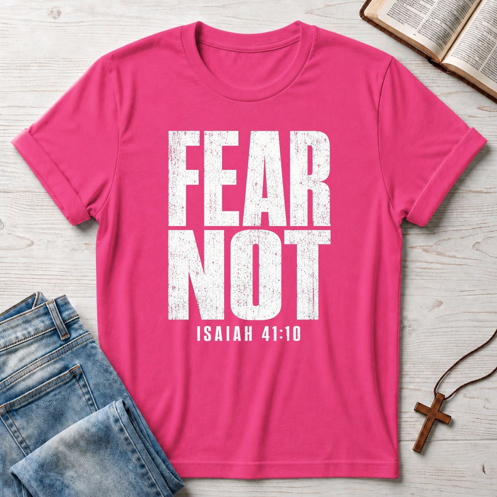 Fear Not Isaiah 41:10 T-Shirt