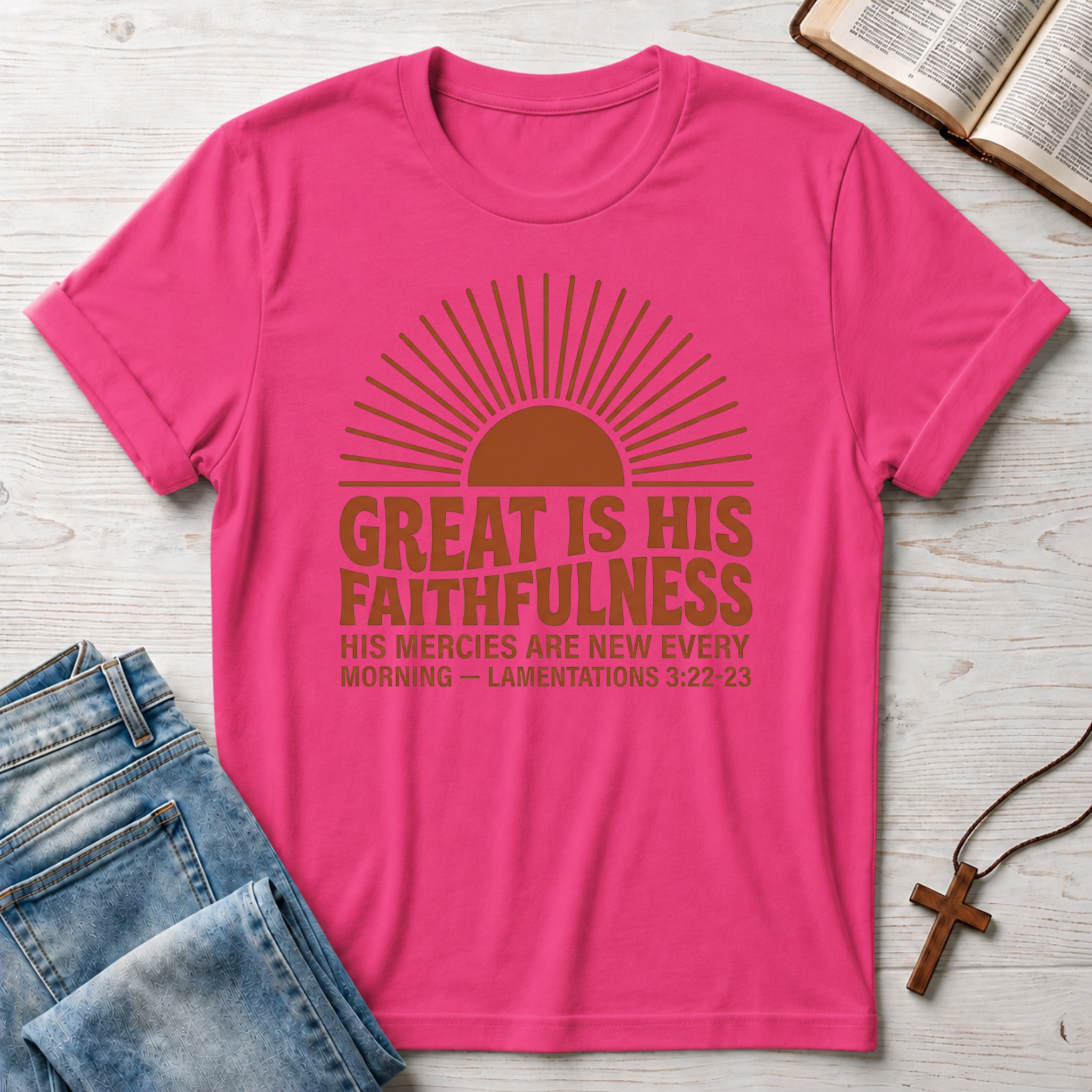 Great Is His Faithfulness T-Shirt