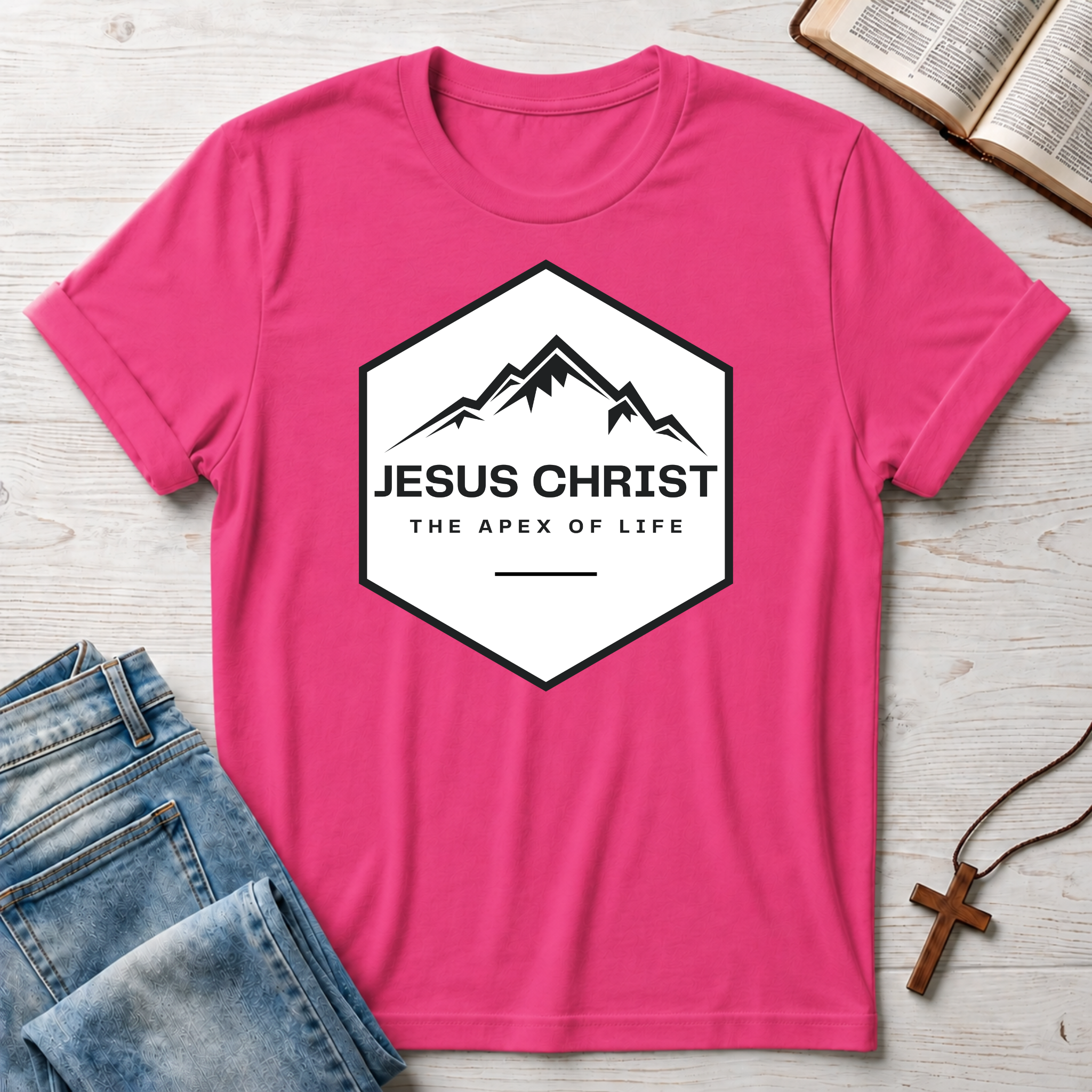 Jesus Christ: The Apex of Life T-Shirt