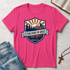 Established In Grace: Ephesians 2:8 T-Shirt
