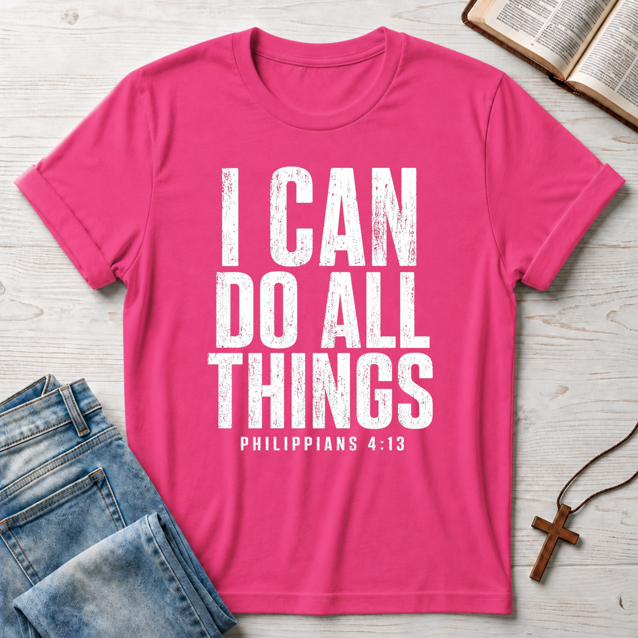 I Can Do All Things Philippians 4:13 T-Shirt