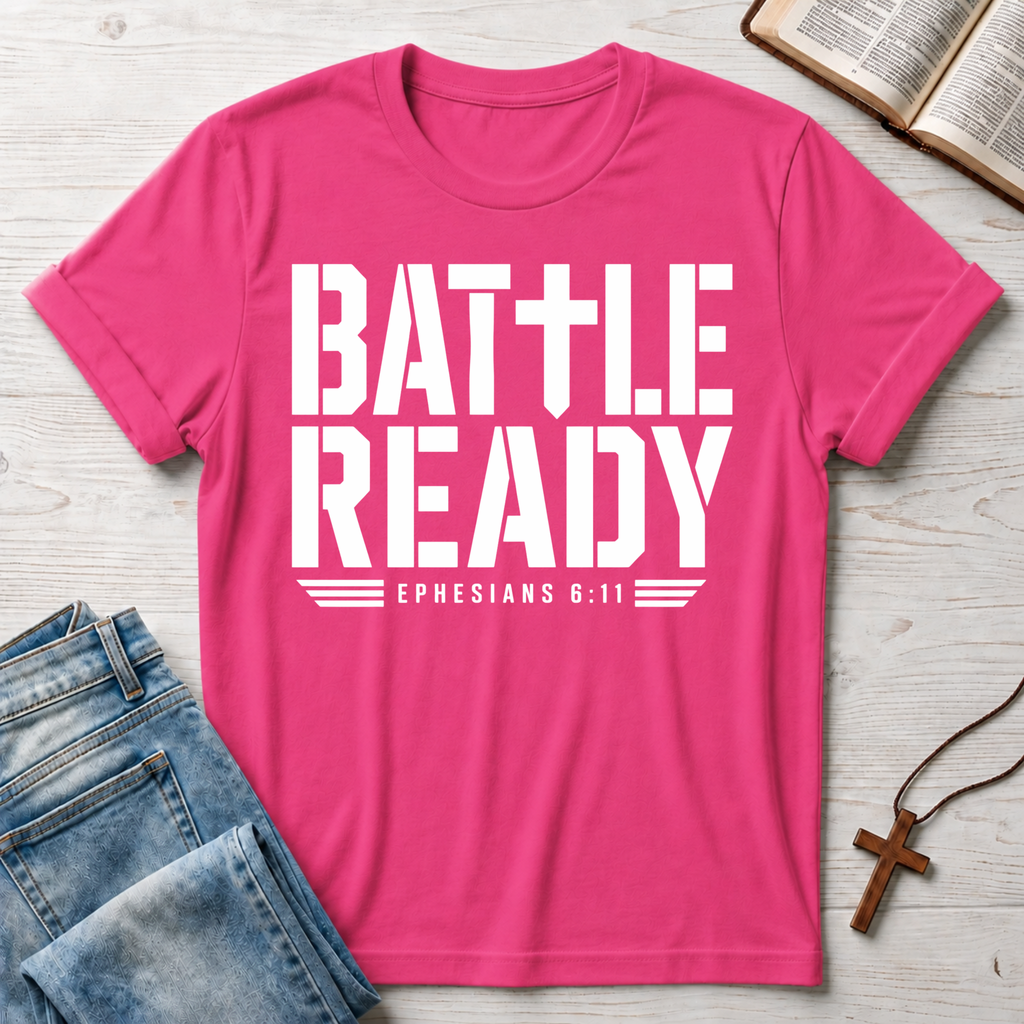 Battle Ready Ephesians 6.11 T-Shirt