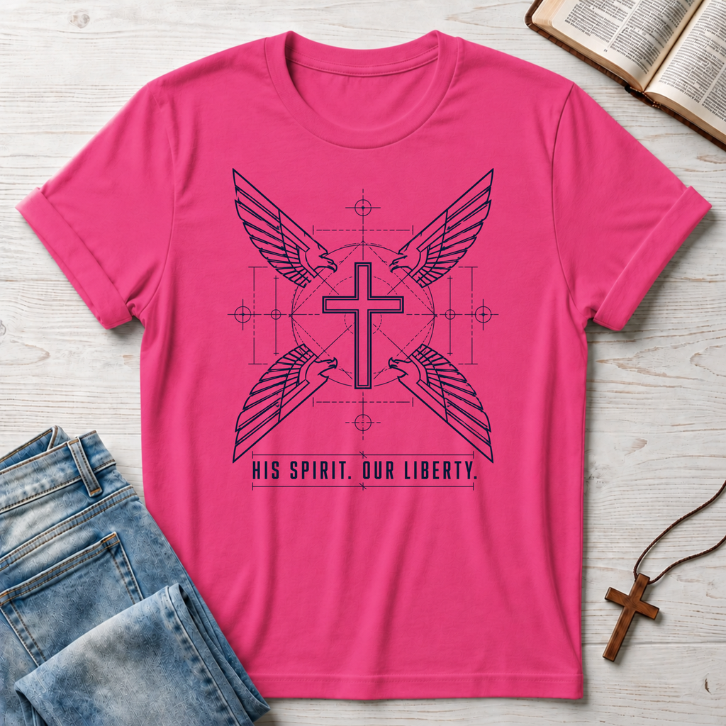 His Spirit. Our Liberty. T-Shirt