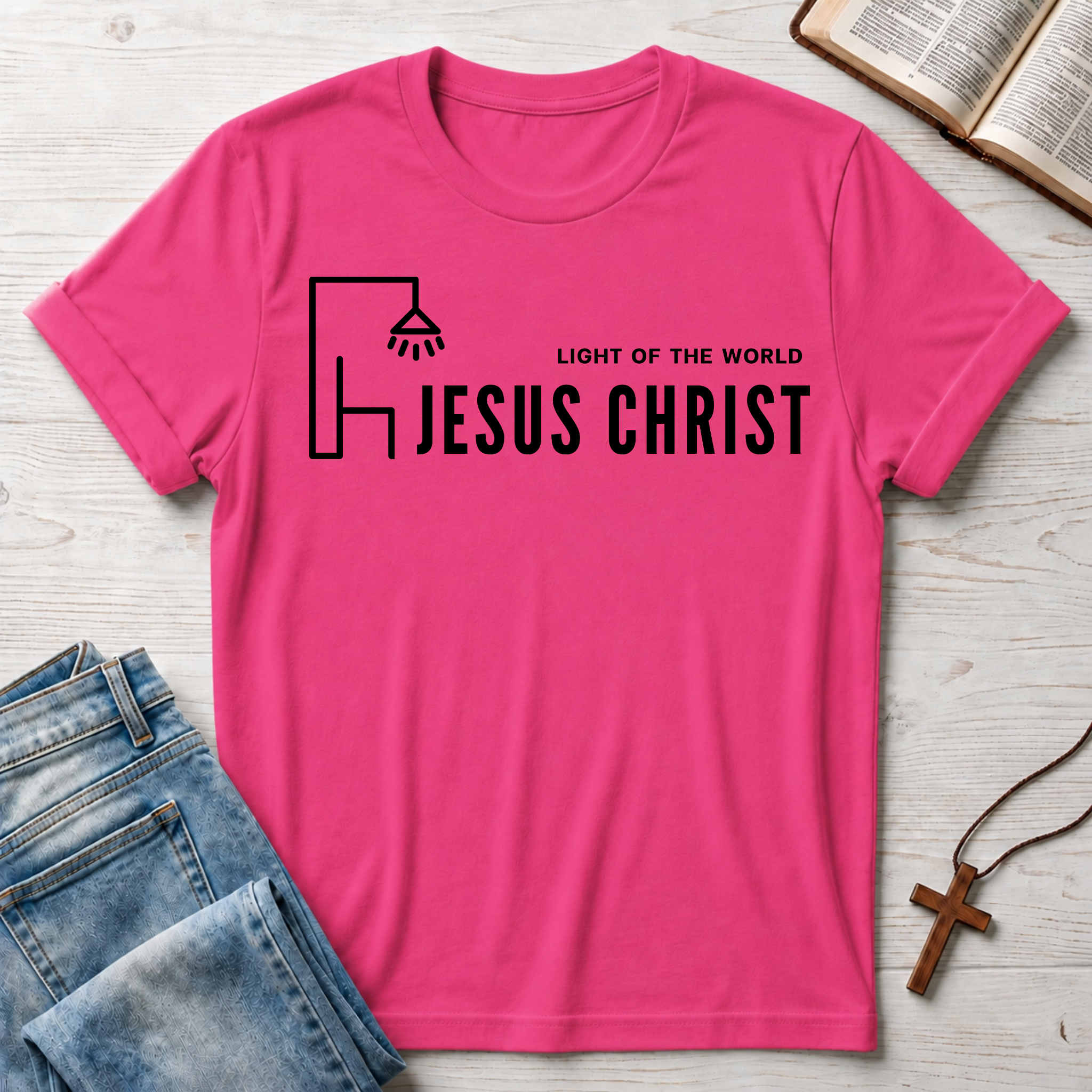 Jesus Christ Light of the World T-Shirt