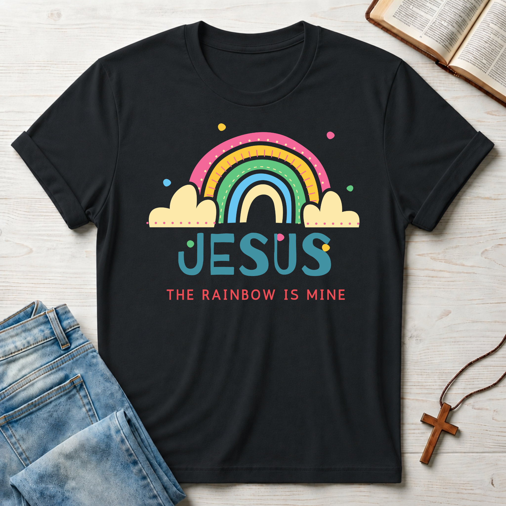 Jesus The Rainbow Is Mine T-Shirt