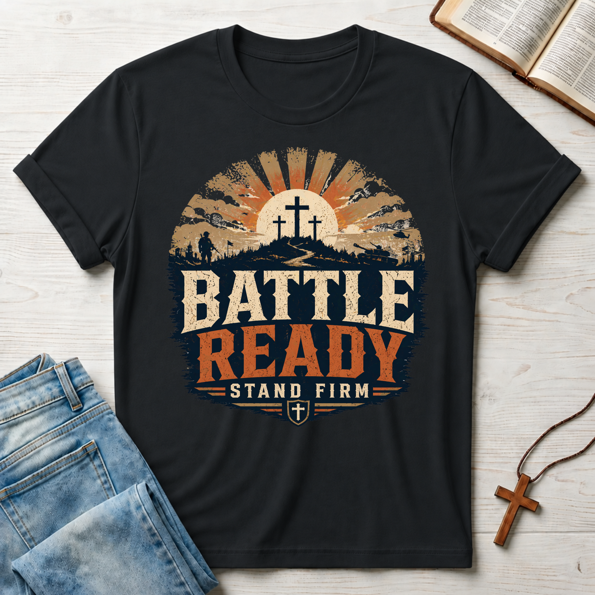 Battle Ready: Stand Firm T-Shirt