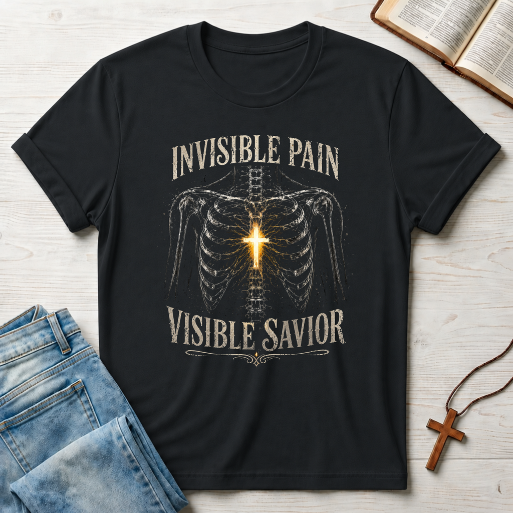 Invisible Pain Visible Savior T-Shirt