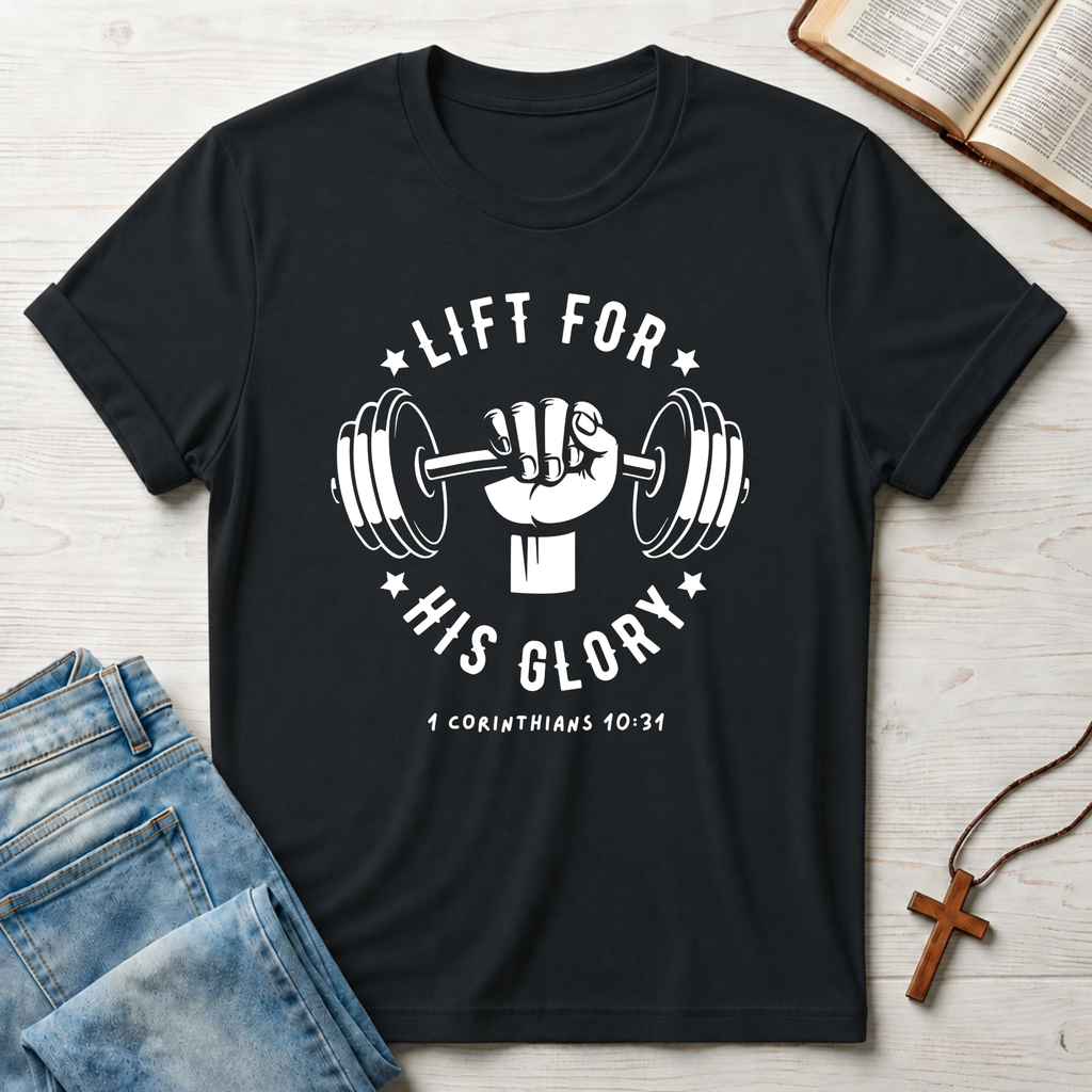 Lift For His Glory T-Shirt