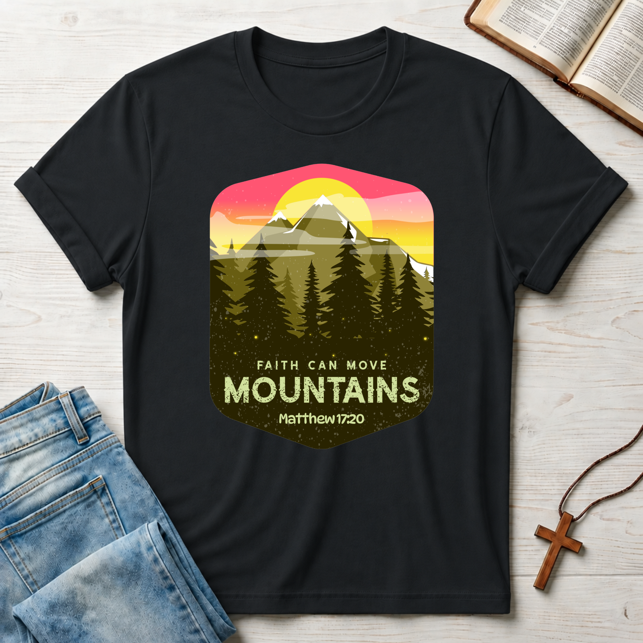 Faith Can Move Mountains T-Shirt