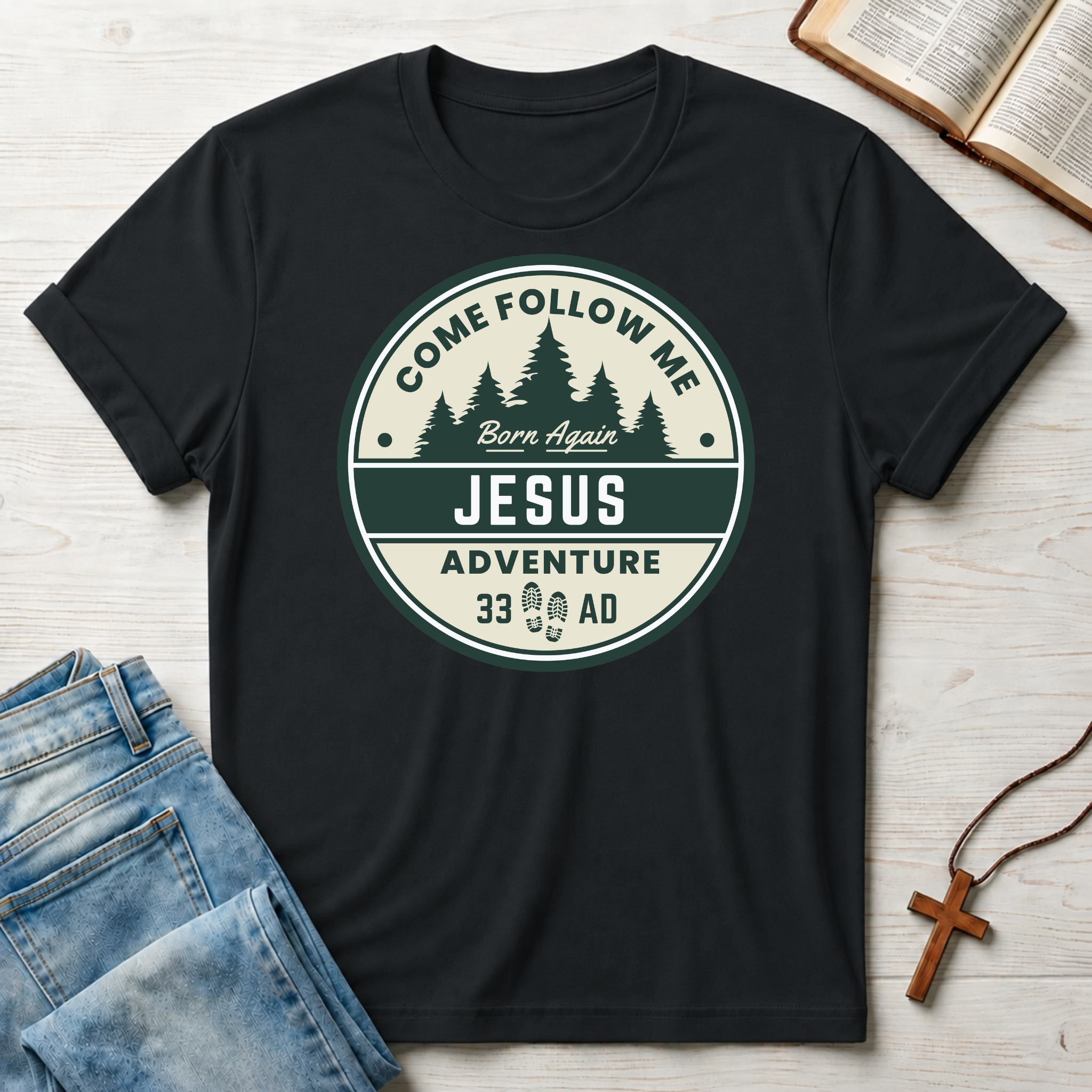 Come Follow Me Jesus Adventure T-Shirt