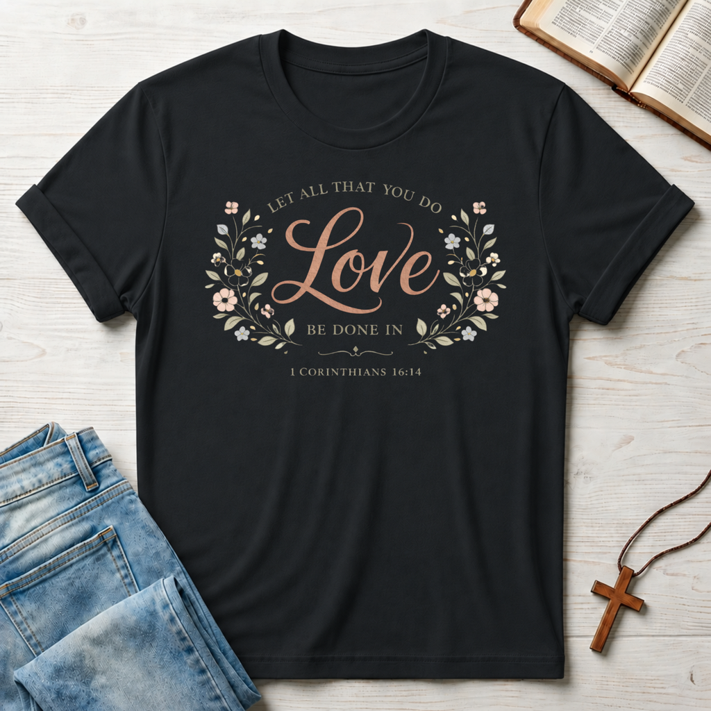 Let All That You Do Be Done In Love T-Shirt