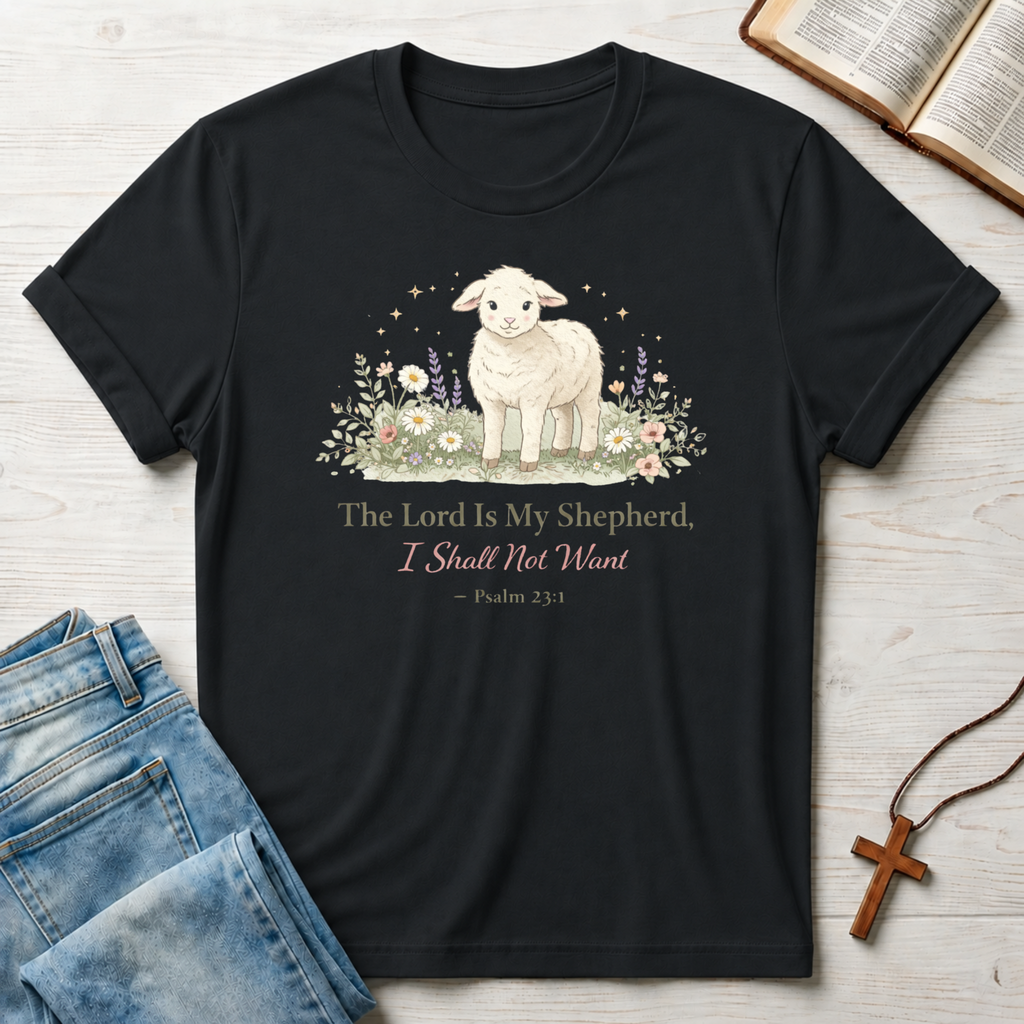 Lamb: The Lord Is My Shepherd T-Shirt