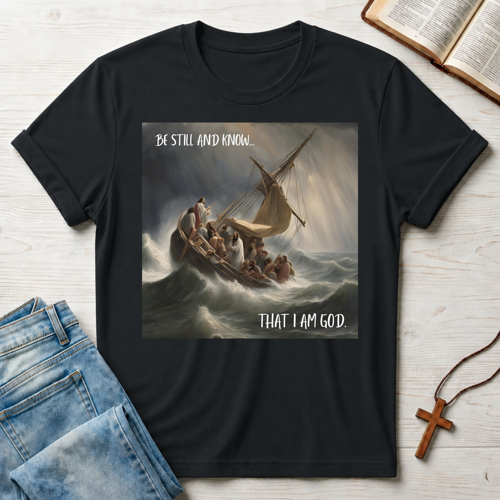 That I Am God Boat T-Shirt