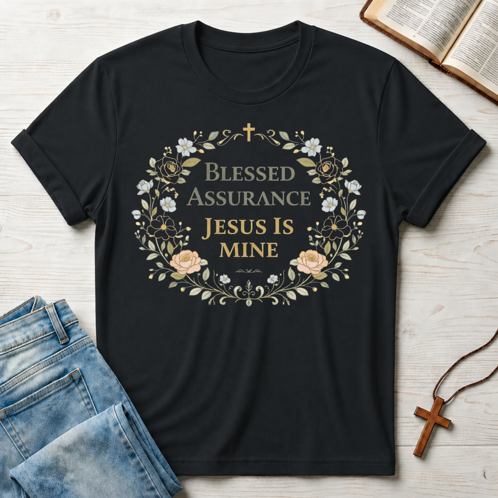 Blessed Assurance Jesus Is Mine T-Shirt
