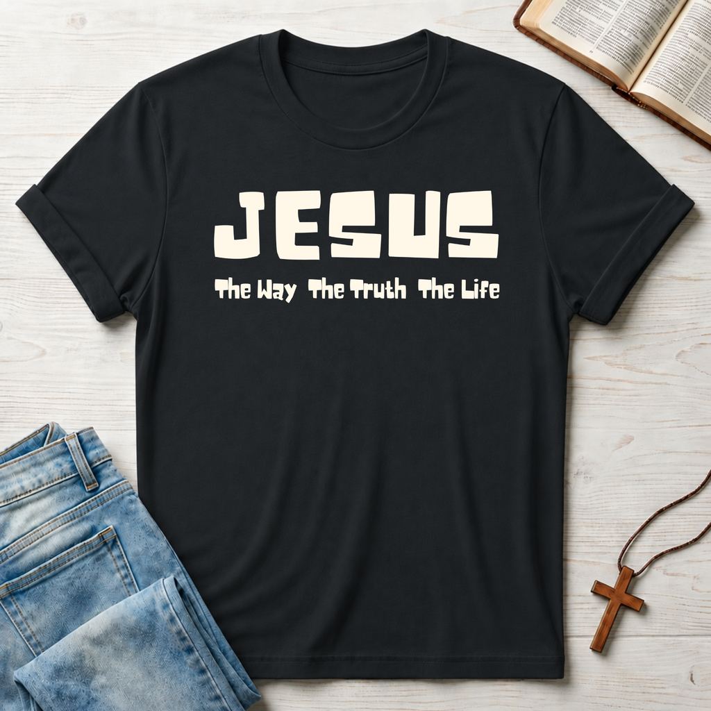 Jesus: The Way The Truth The Life T-Shirt