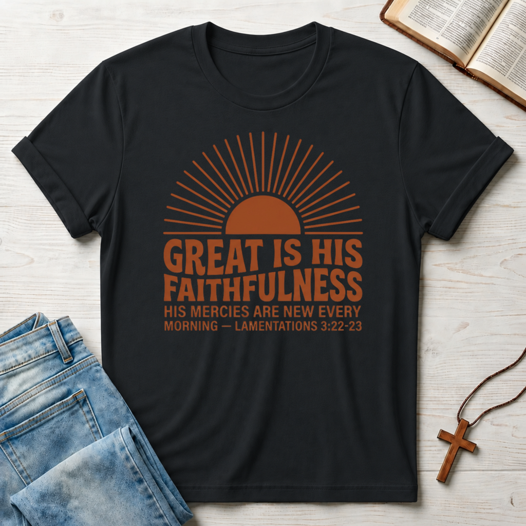 Great Is His Faithfulness T-Shirt