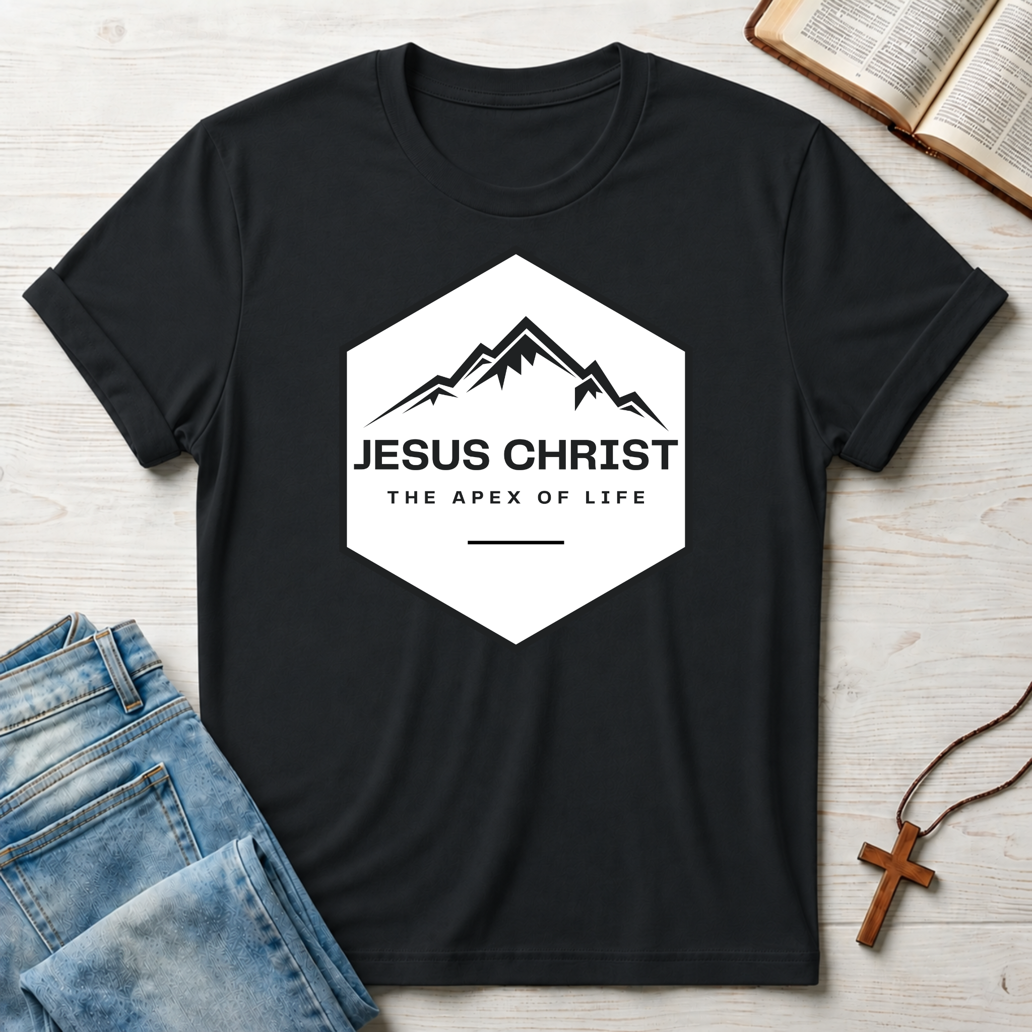 Jesus Christ: The Apex of Life T-Shirt