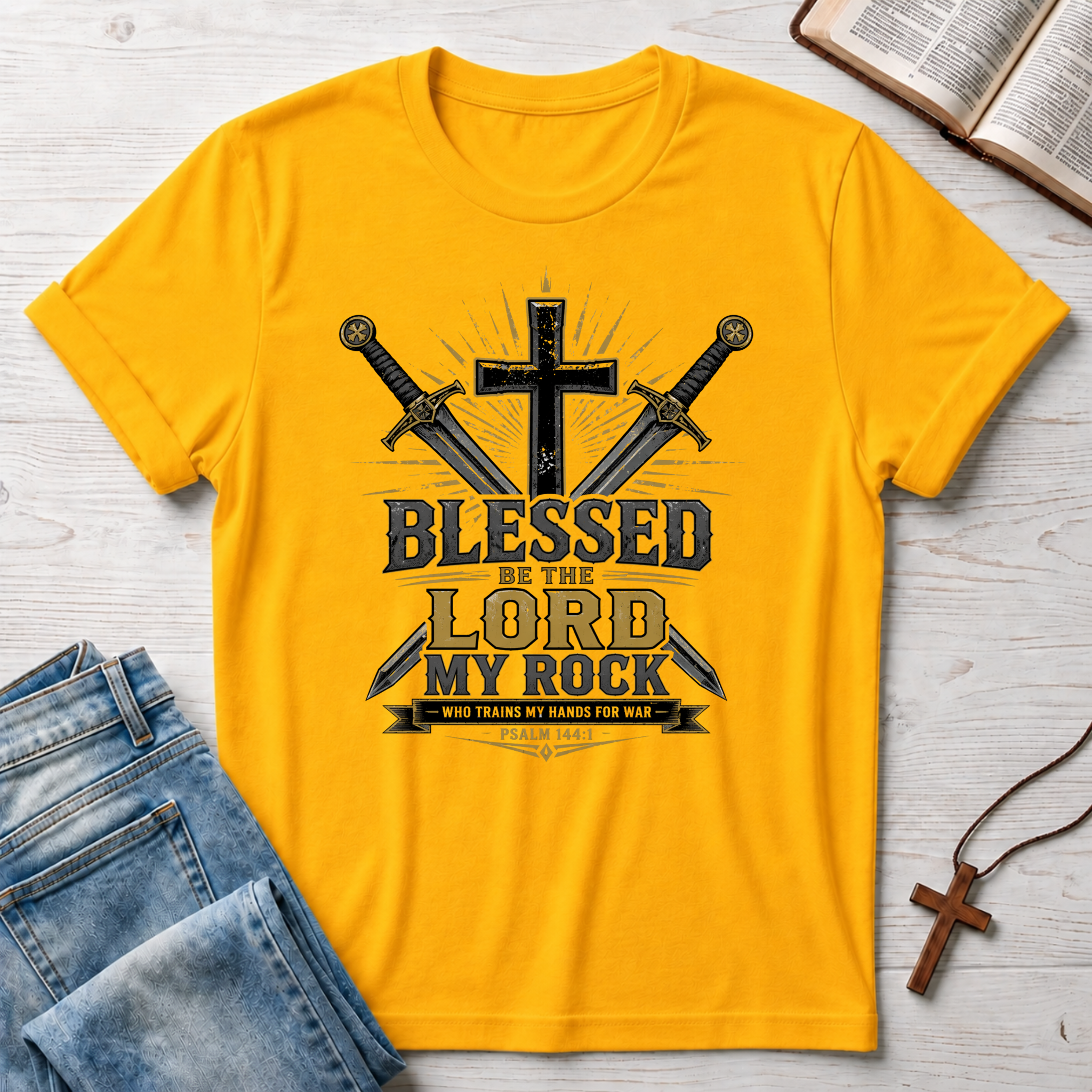 Blessed Be The Lord My Rock T-Shirt