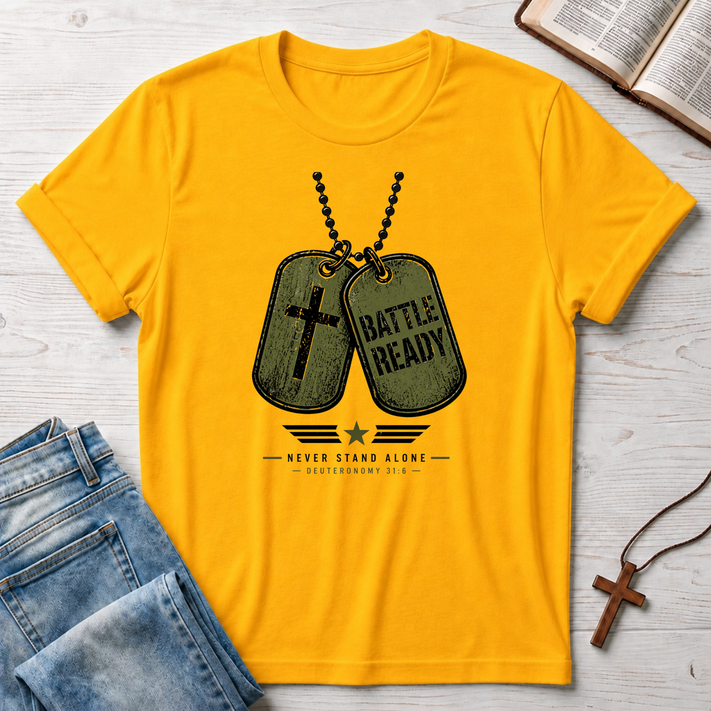 Battle Ready: Never Stand Alone T-Shirt