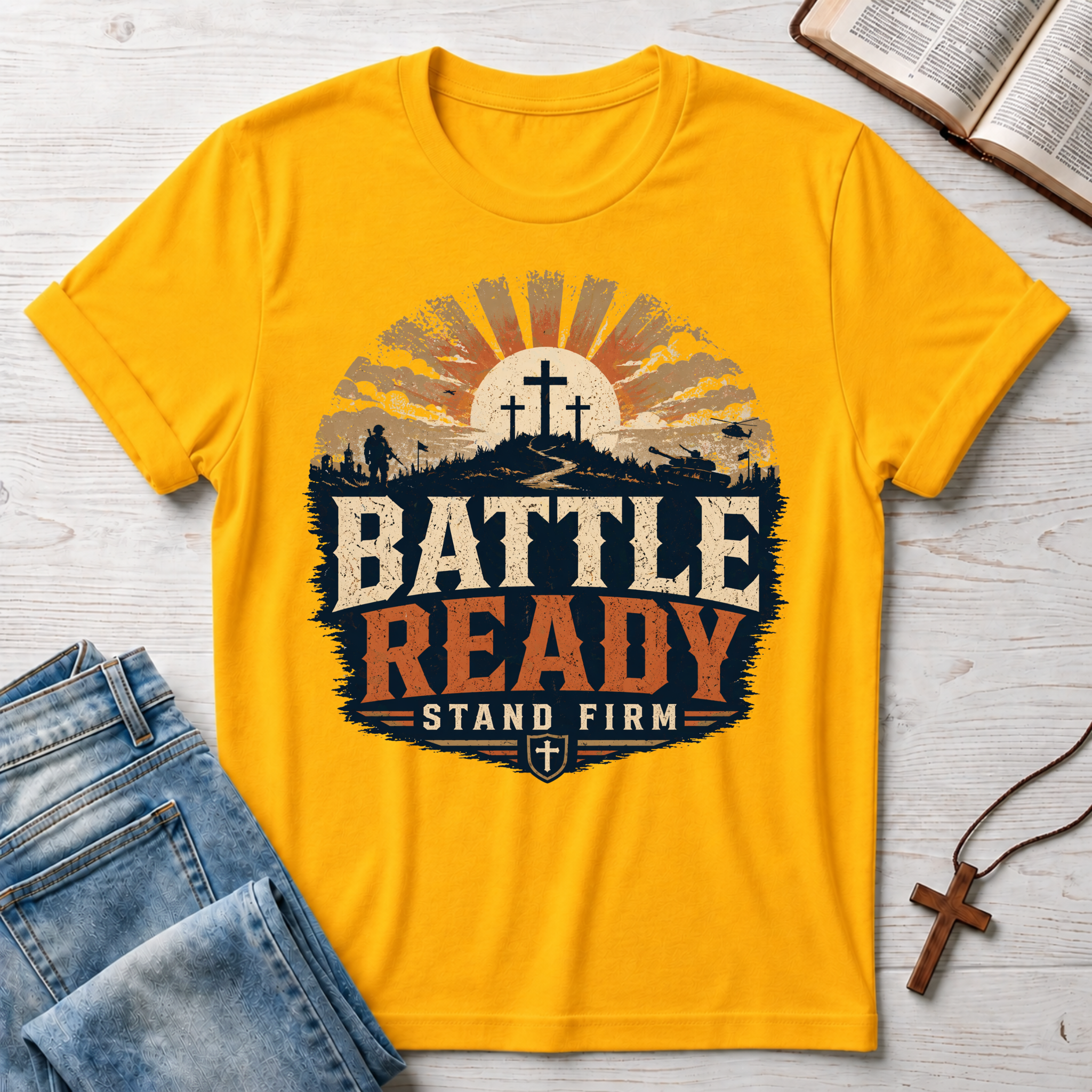 Battle Ready: Stand Firm T-Shirt