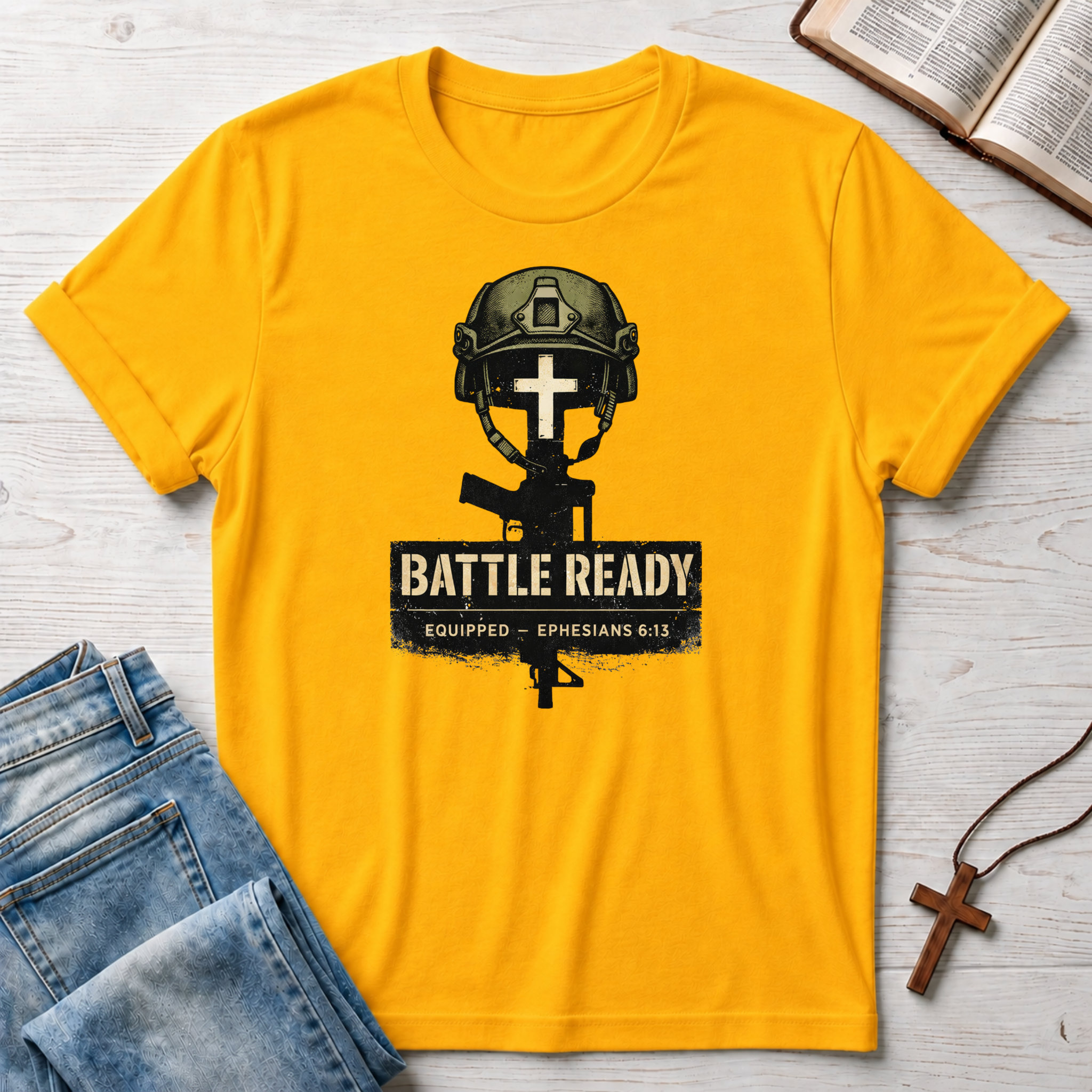 Battle Ready: Equipped T-Shirt