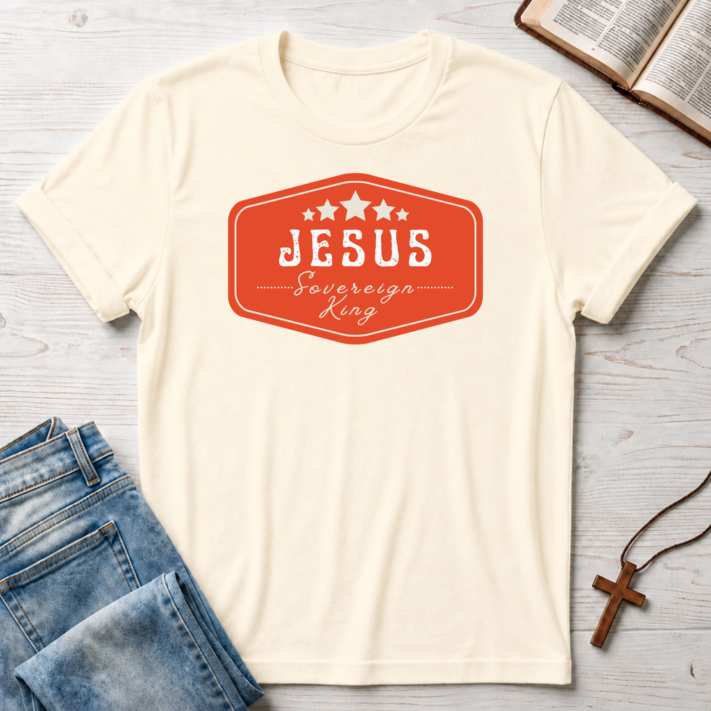Jesus: Sovereign King Stars T-Shirt