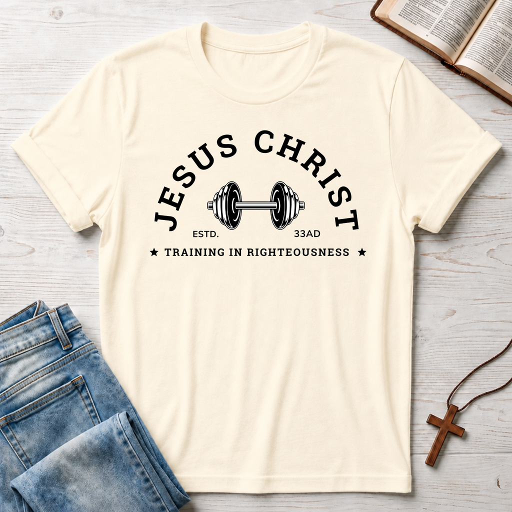 Jesus Christ: Training In Righteousness T-Shirt