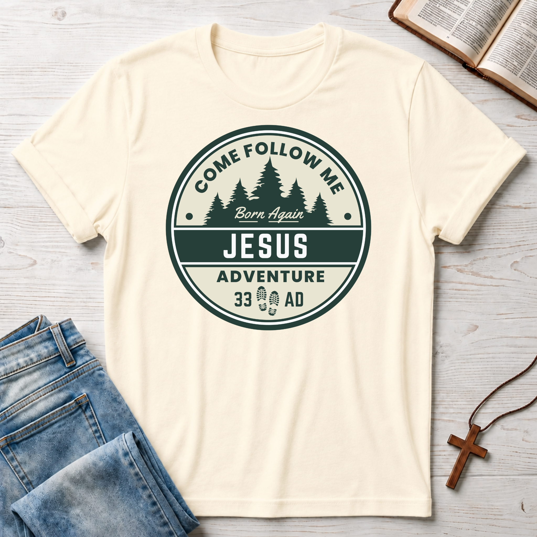 Come Follow Me Jesus Adventure T-Shirt