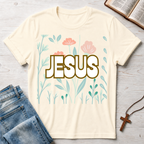 Jesus Flowers T-Shirt