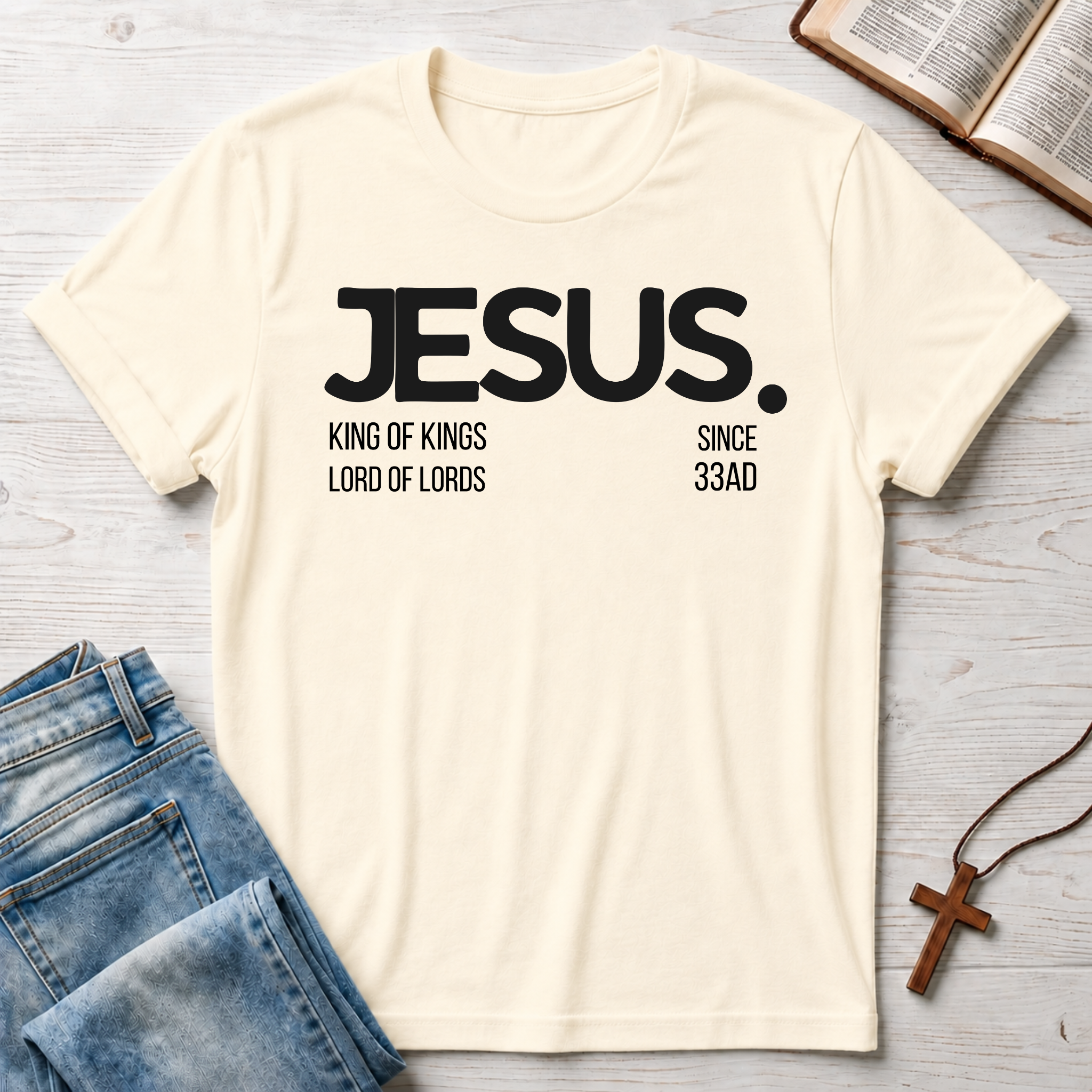Jesus: King of Kings Lord of Lords T-Shirt