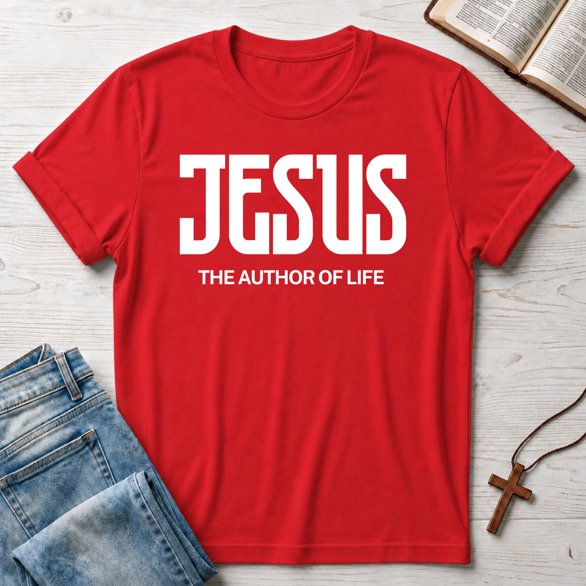 Jesus: The Author of Life T-Shirt