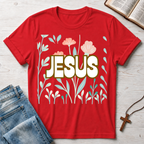 Jesus Flowers T-Shirt