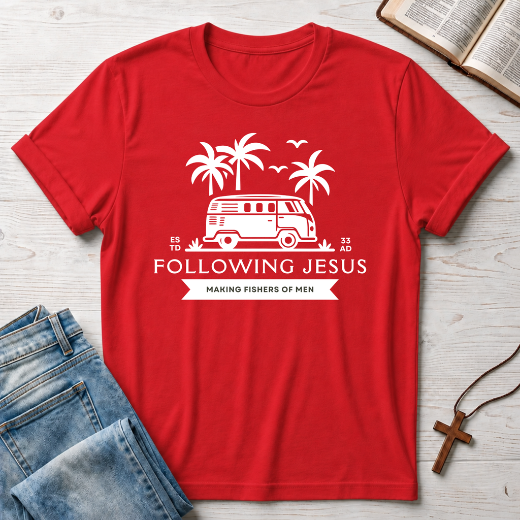 Following Jesus Van T-Shirt