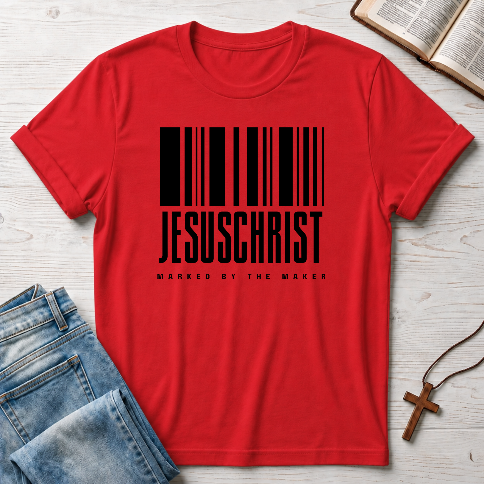 Jesus Christ: Marked By The Maker T-Shirt