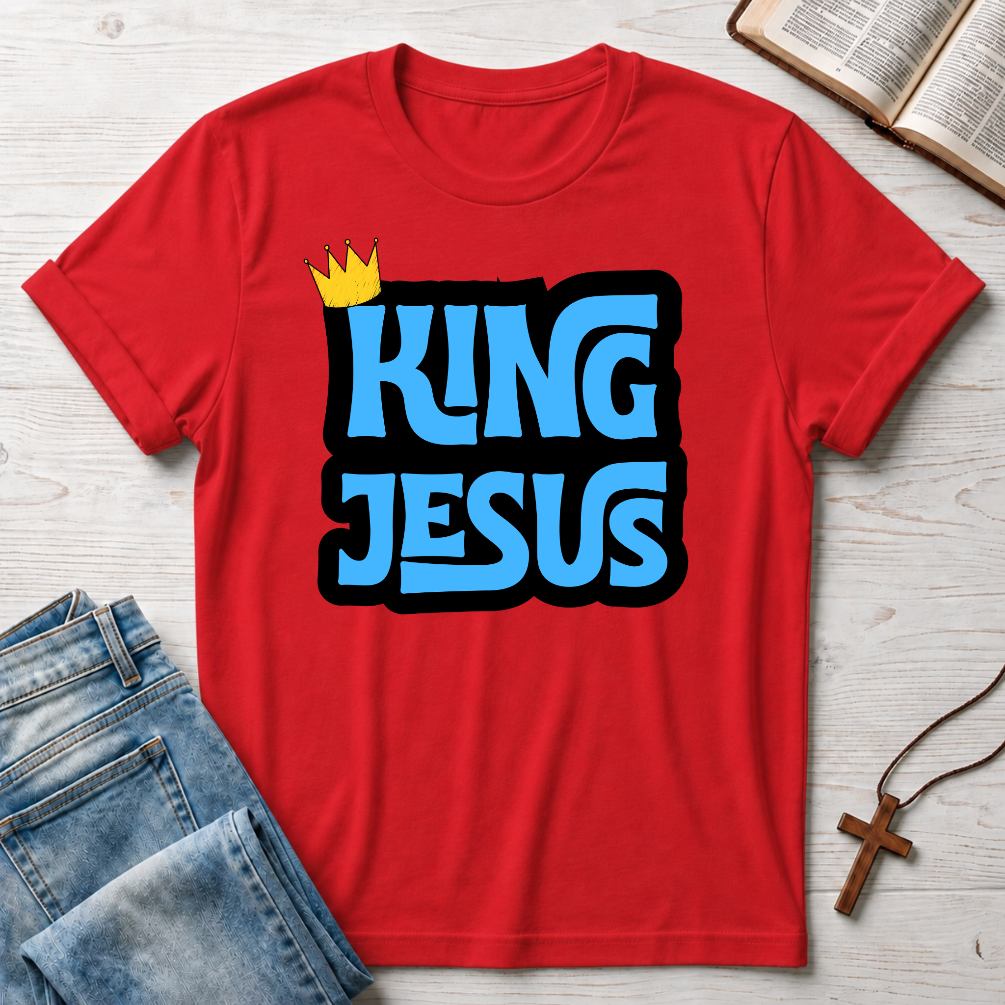 Crown King Jesus T-Shirt