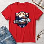 Established In Grace: Ephesians 2:8 T-Shirt