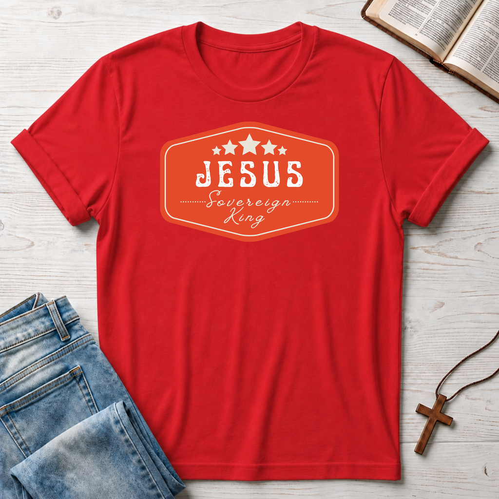 Jesus: Sovereign King Stars T-Shirt