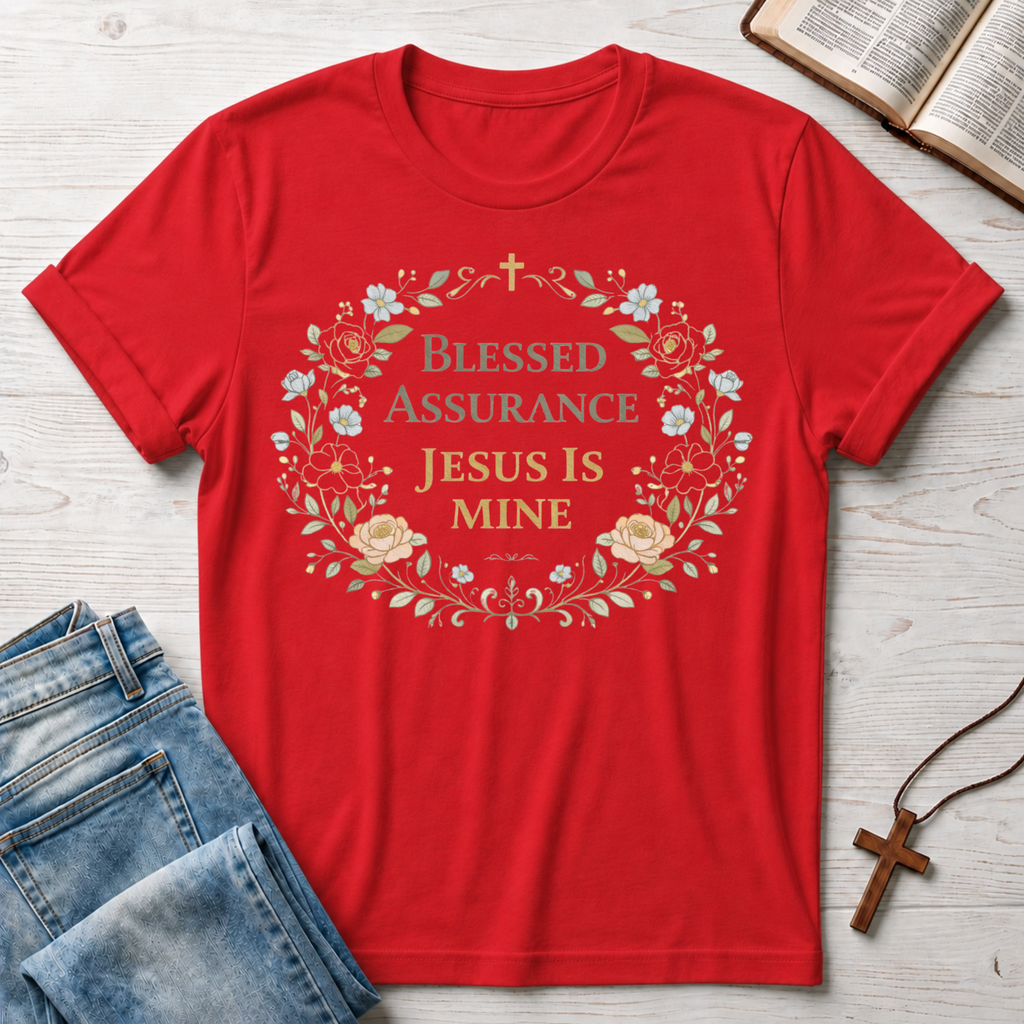 Blessed Assurance Jesus Is Mine T-Shirt