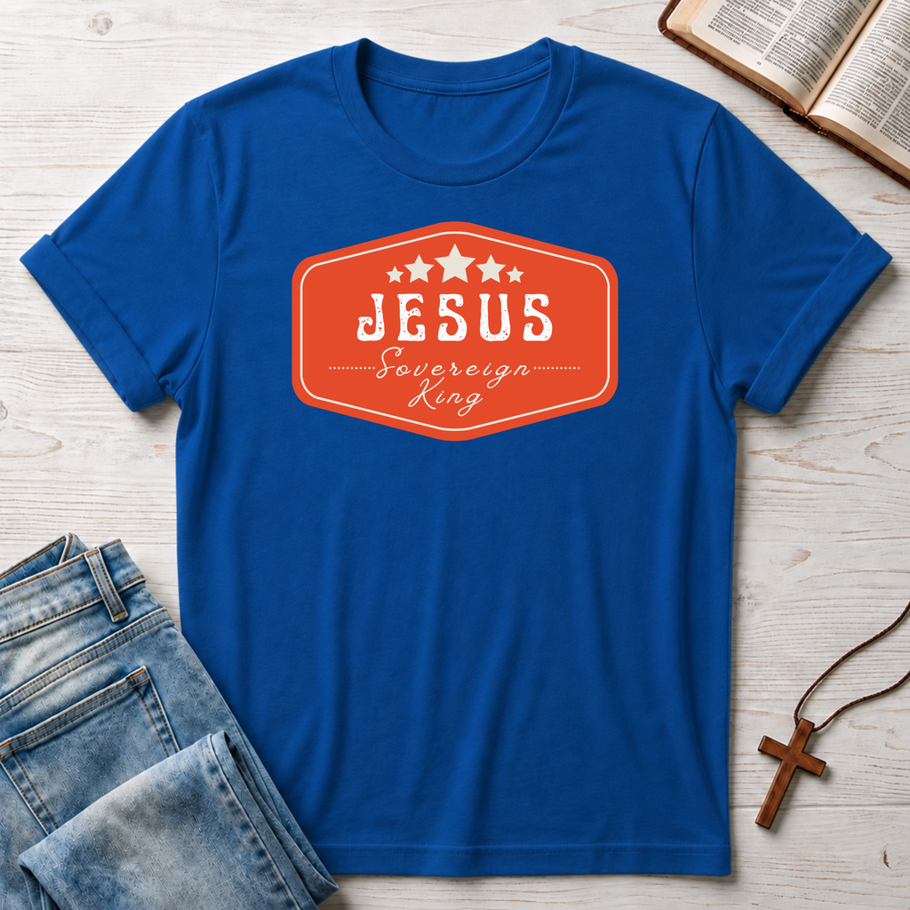 Jesus: Sovereign King Stars T-Shirt