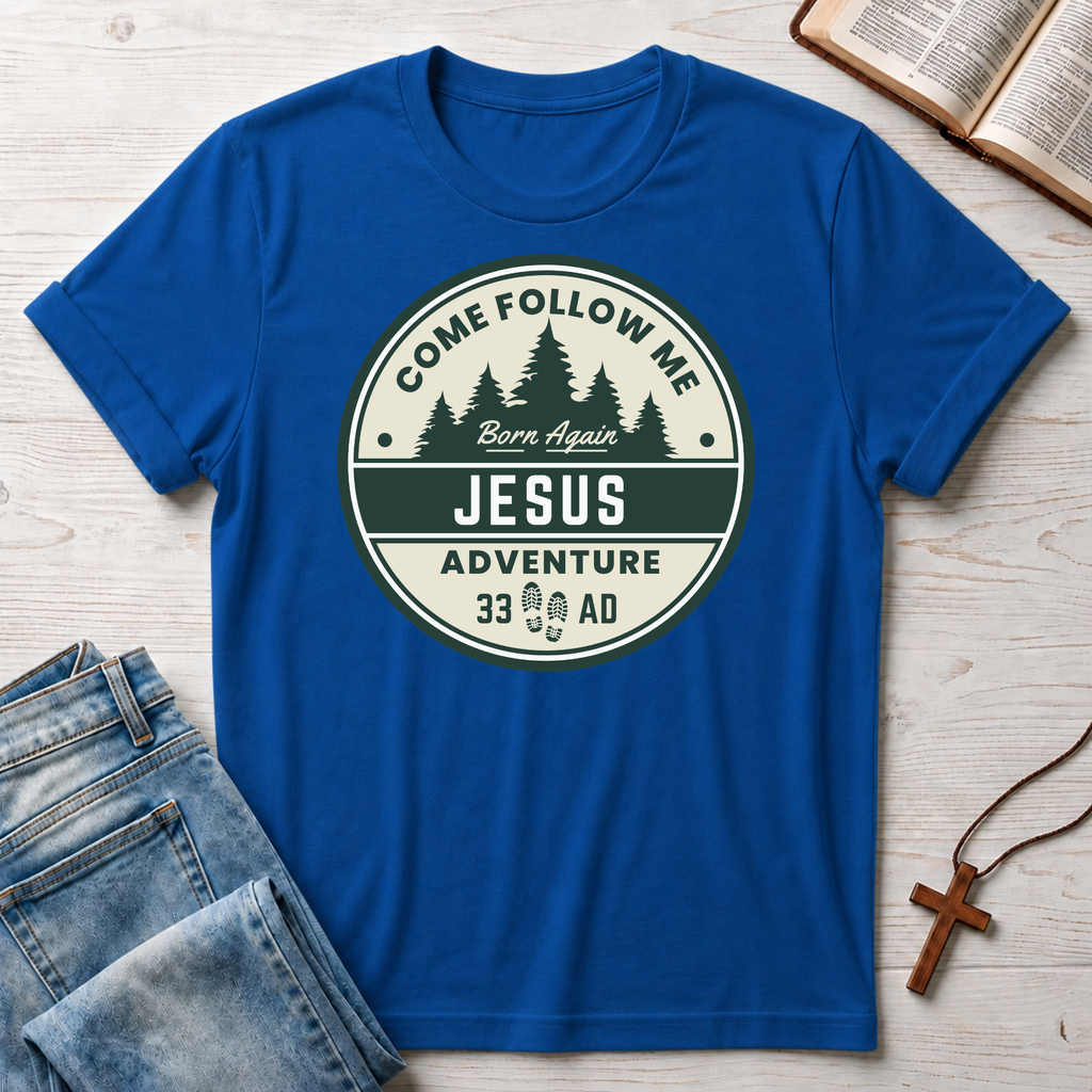 Come Follow Me Jesus Adventure T-Shirt