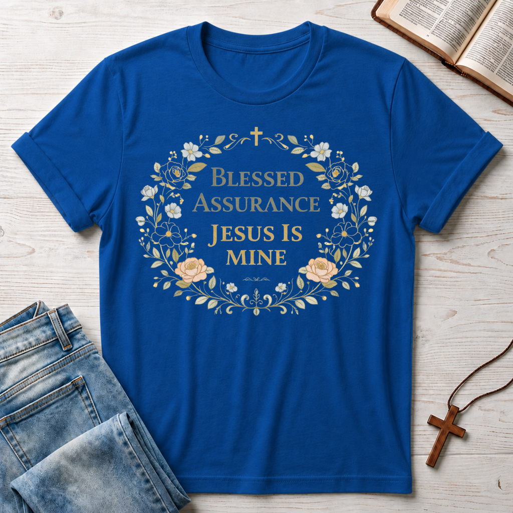 Blessed Assurance Jesus Is Mine T-Shirt