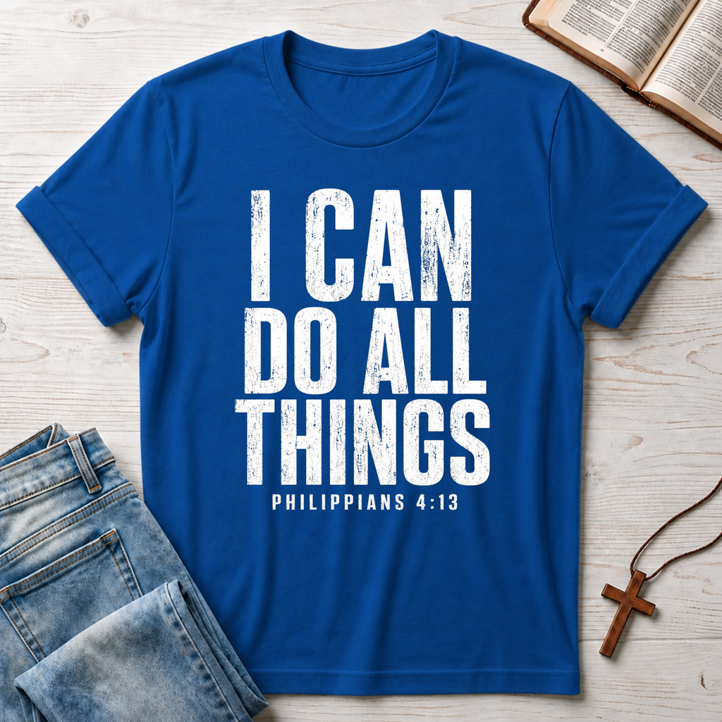 I Can Do All Things Philippians 4:13 T-Shirt