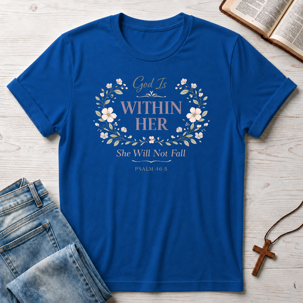 Psalm 46:5 God Is Within Her T-Shirt