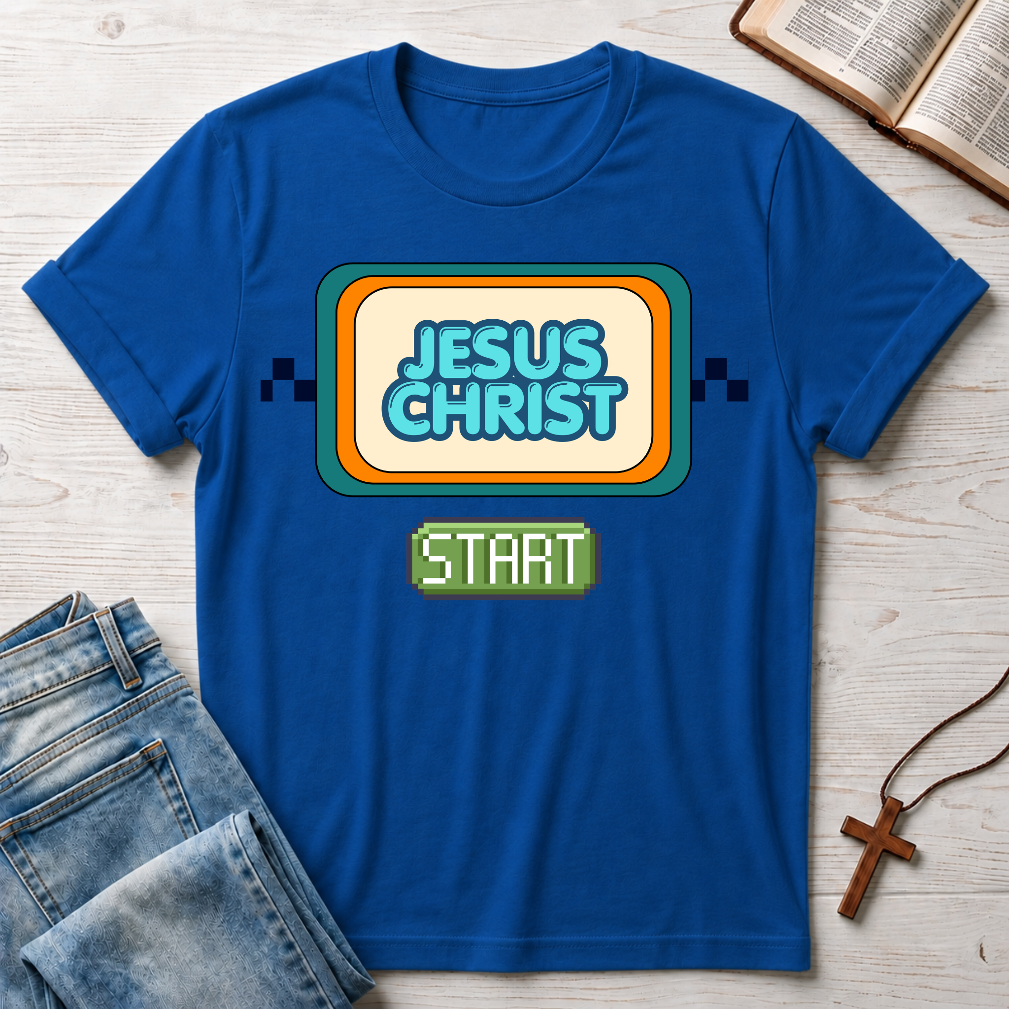 Jesus Christ Start T-Shirt