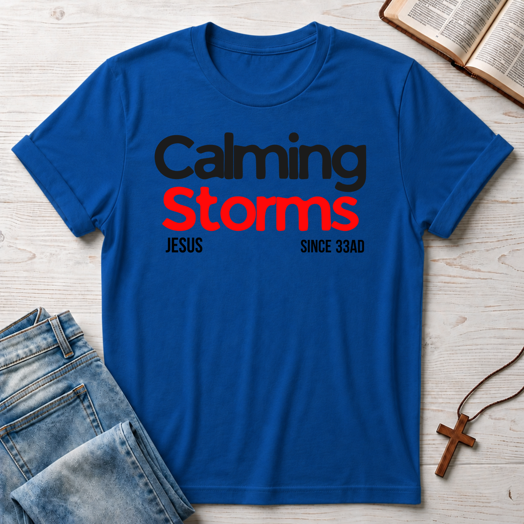 Calming Storms Since 33 AD T-Shirt