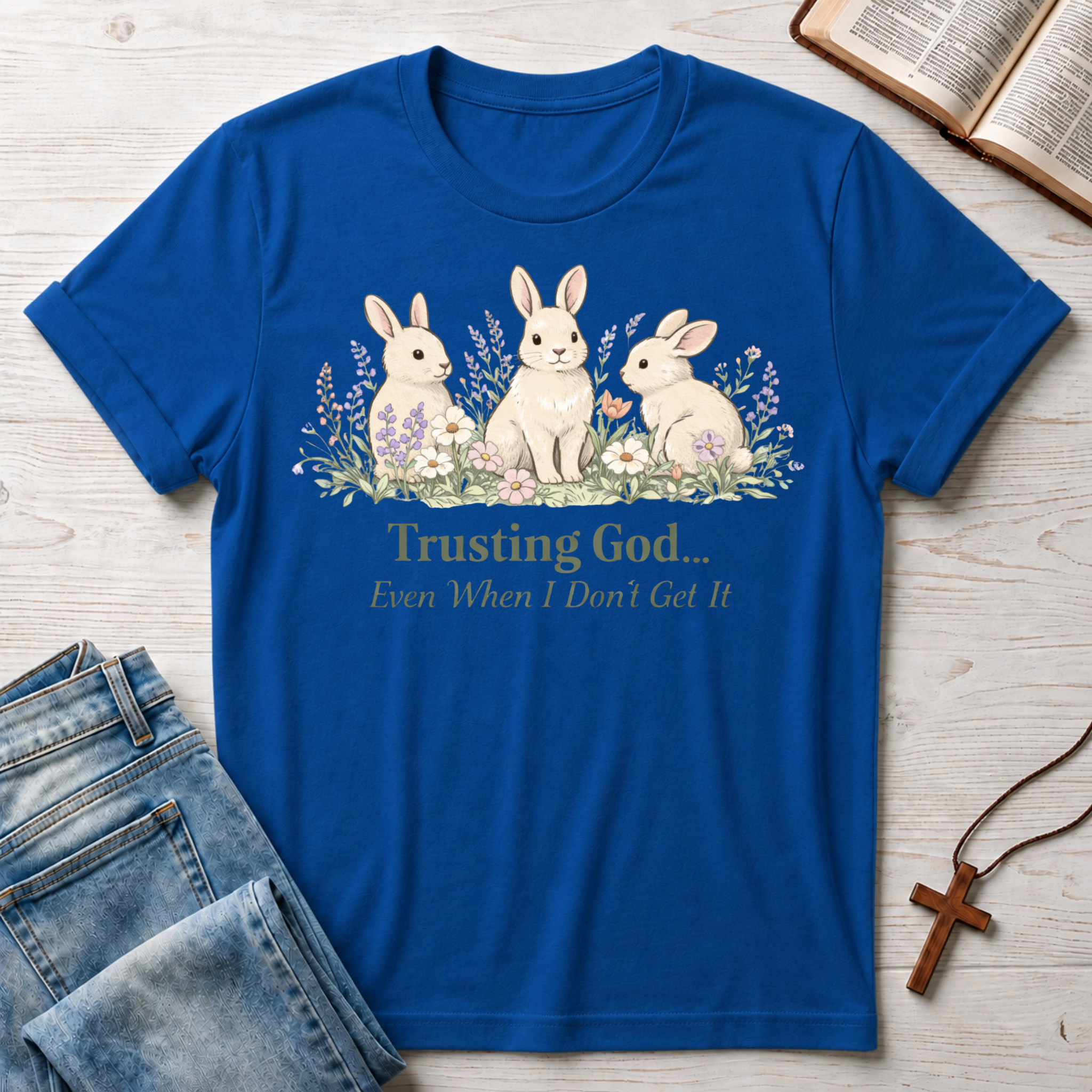 Trusting God Bunnies T-Shirt