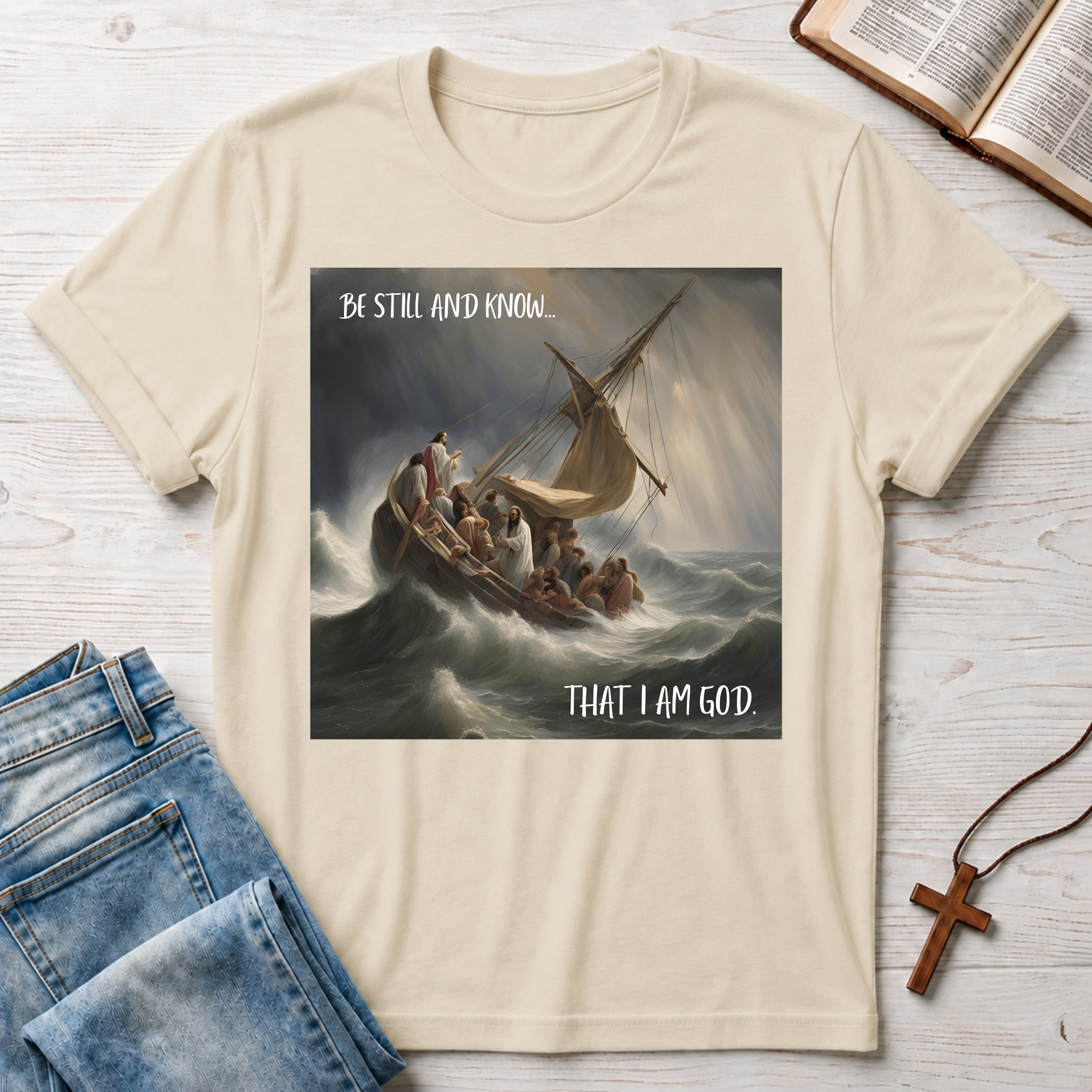 That I Am God Boat T-Shirt